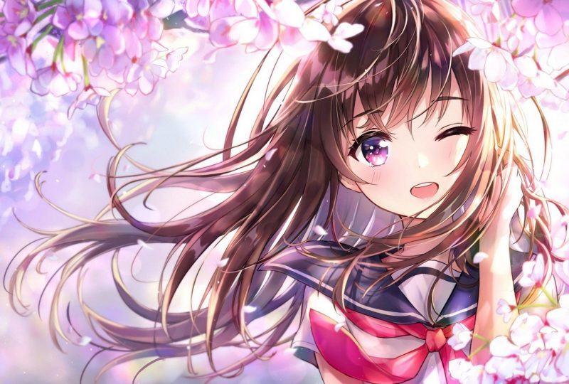 Hình ảnh anime girl dễ thương