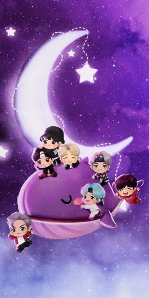 Ảnh chibi BTS dễ thương