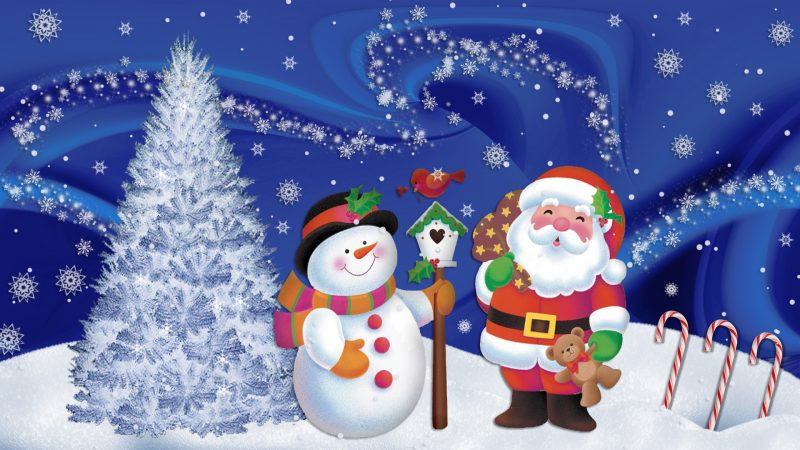 Giáng Sinh Avatar Người Tuyết Và Ông Già Noel
