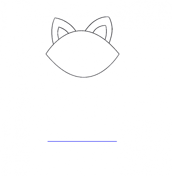 Cách vẽ một con mèo đang ngồi