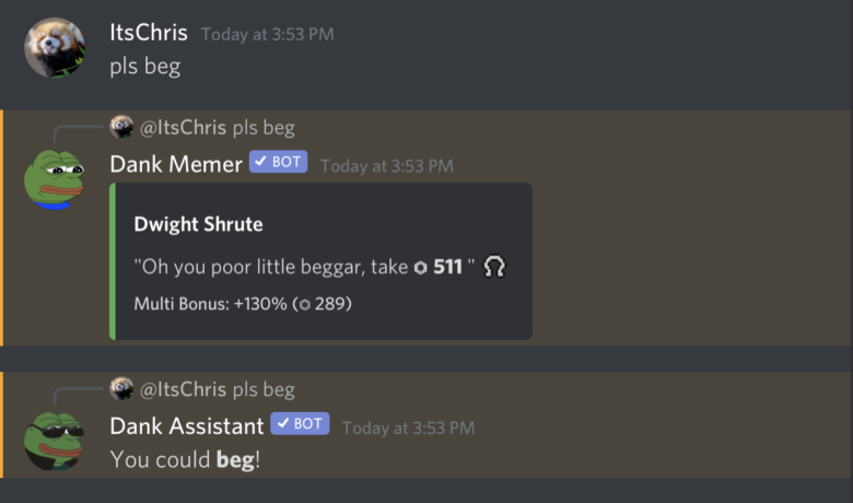 discord bot hay