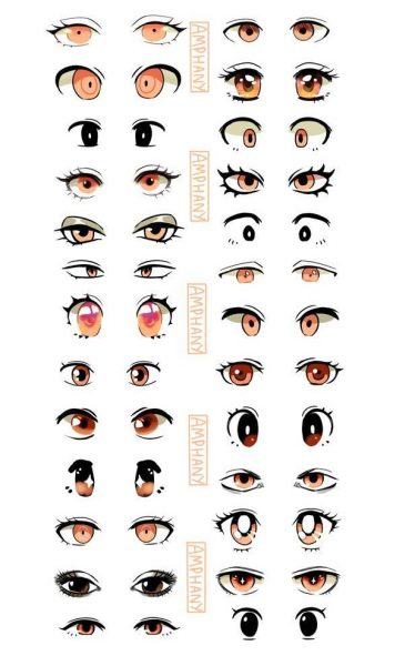 Cách vẽ mắt nam nữ anime ý nghĩa