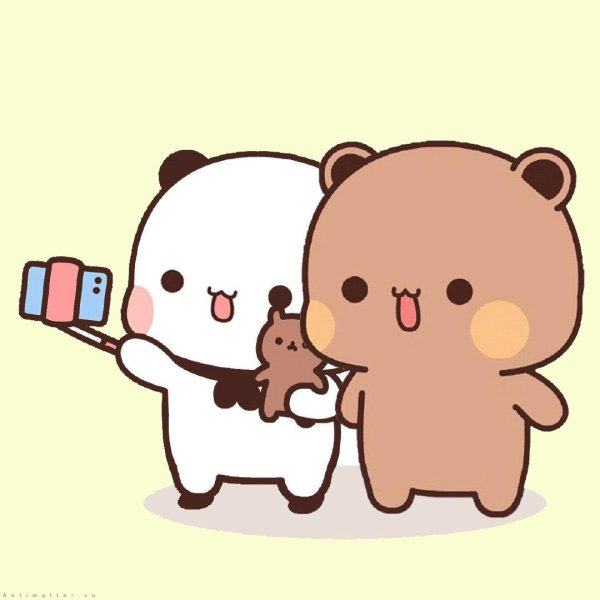 Ảnh avatar gấu dễ thương cho cặp đôi