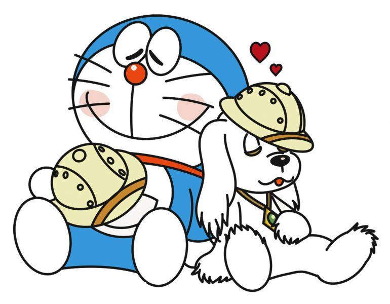 Vẽ Doraemon và những chú chó