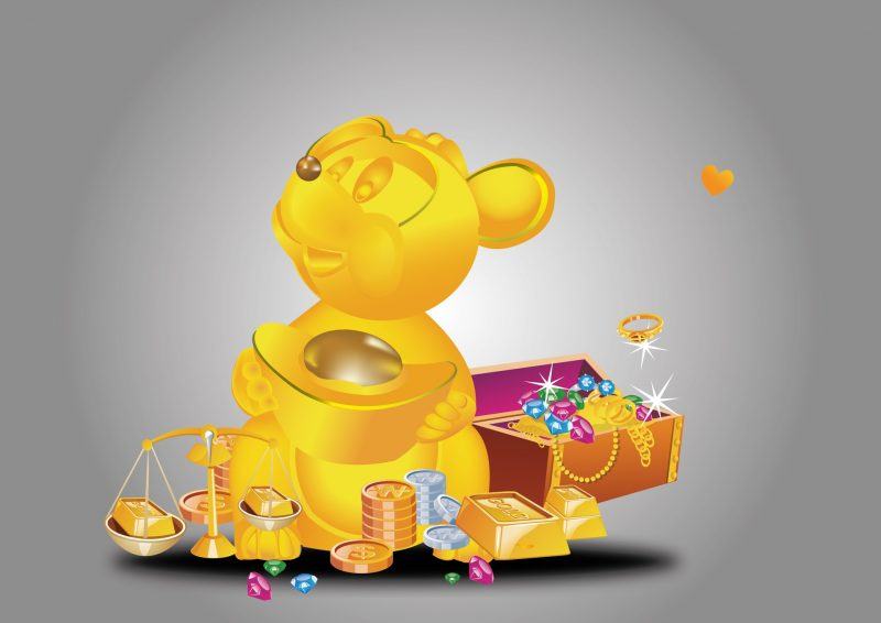 Hình đại diện năm mới của con chuột vàng