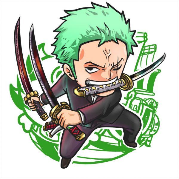 Một nhân vật avatar zoro tuyệt vời với một thanh kiếm
