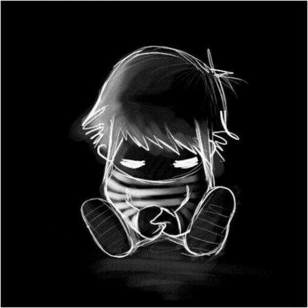Một avatar đen tối của nỗi buồn
