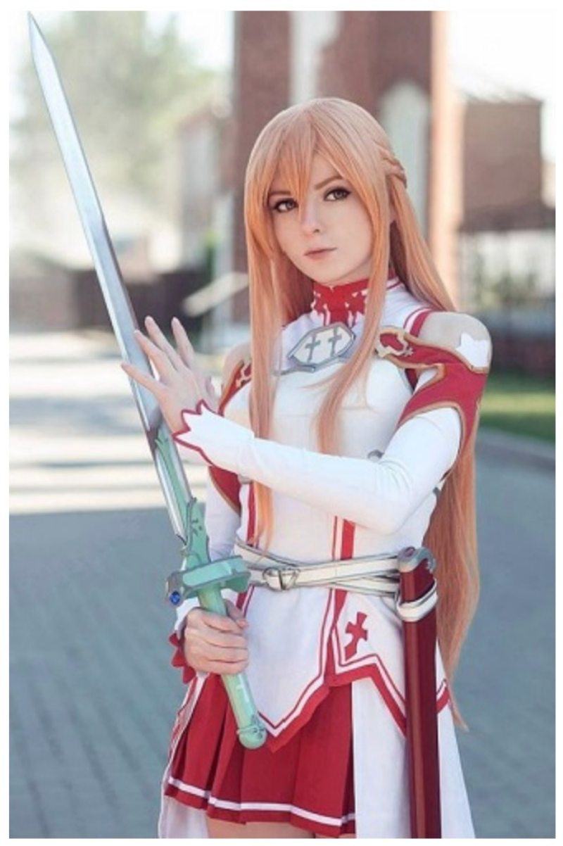 Ảnh cosplay Asuna Yuuki (Sword Art Online)