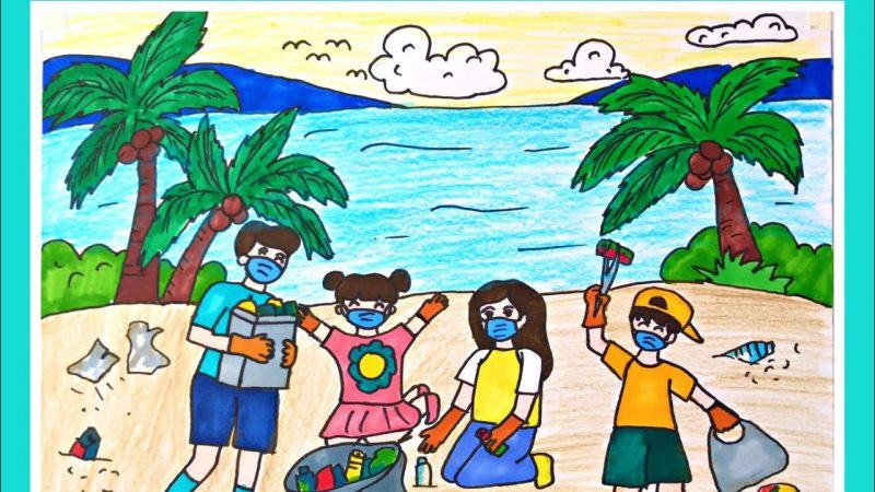Phim hoạt hình về môi trường tương lai nơi một gia đình nhặt rác trên biển