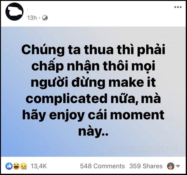 bài đăng Facebook