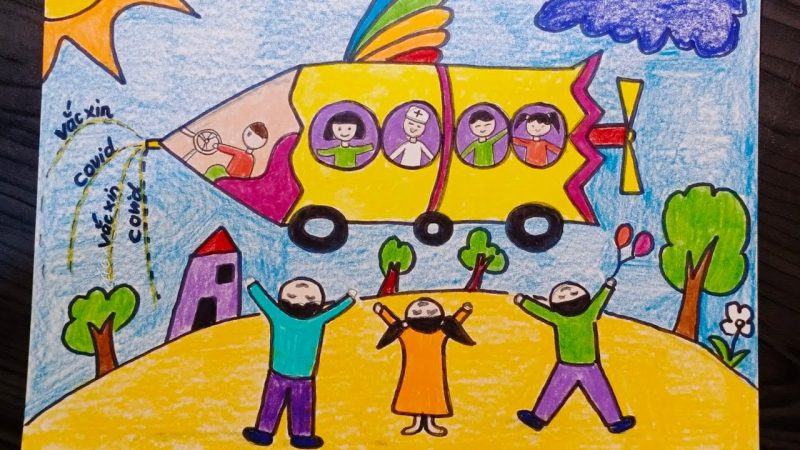 Vẽ ô tô ước mơ đẹp và dễ cho học sinh lớp 6