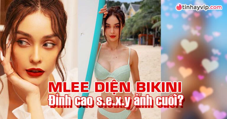 Hot girl MLee diện bikini lộ bờ mông cực chuẩn mê người