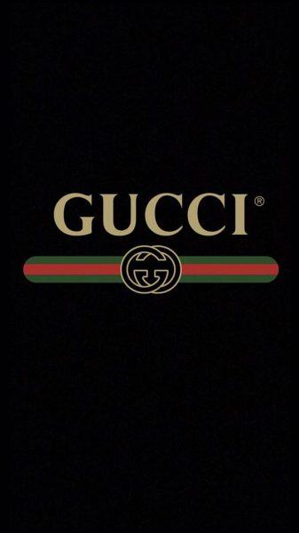Bao da điện thoại Gucci màu đen