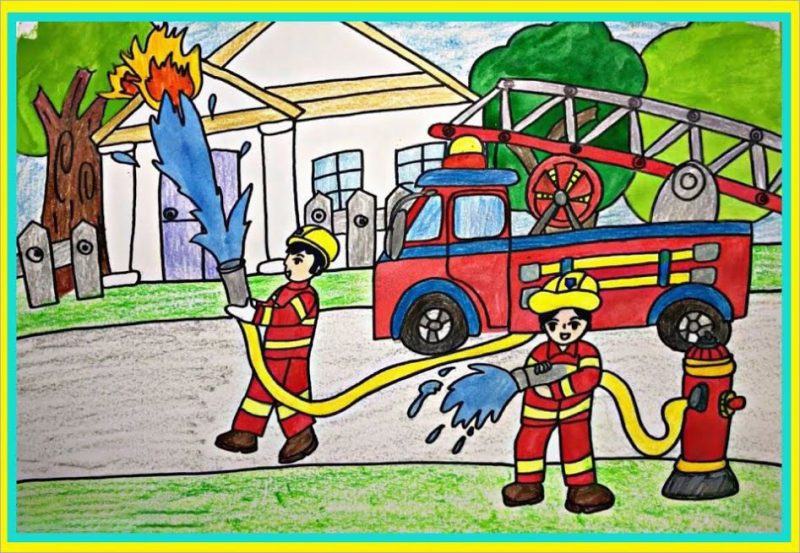 Ước mơ trở thành lính cứu hỏa