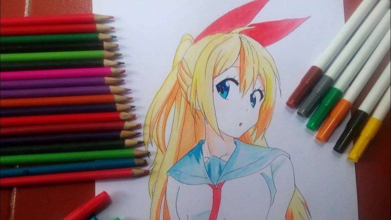 Cách vẽ những cô gái anime dễ thương