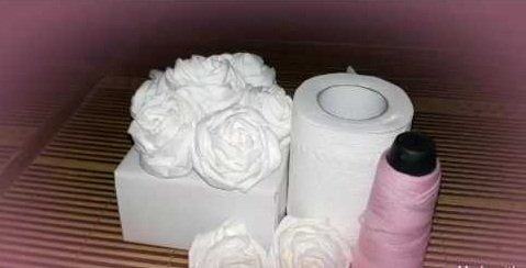 Cách làm hoa bằng giấy vệ sinh đơn giản nhất-7