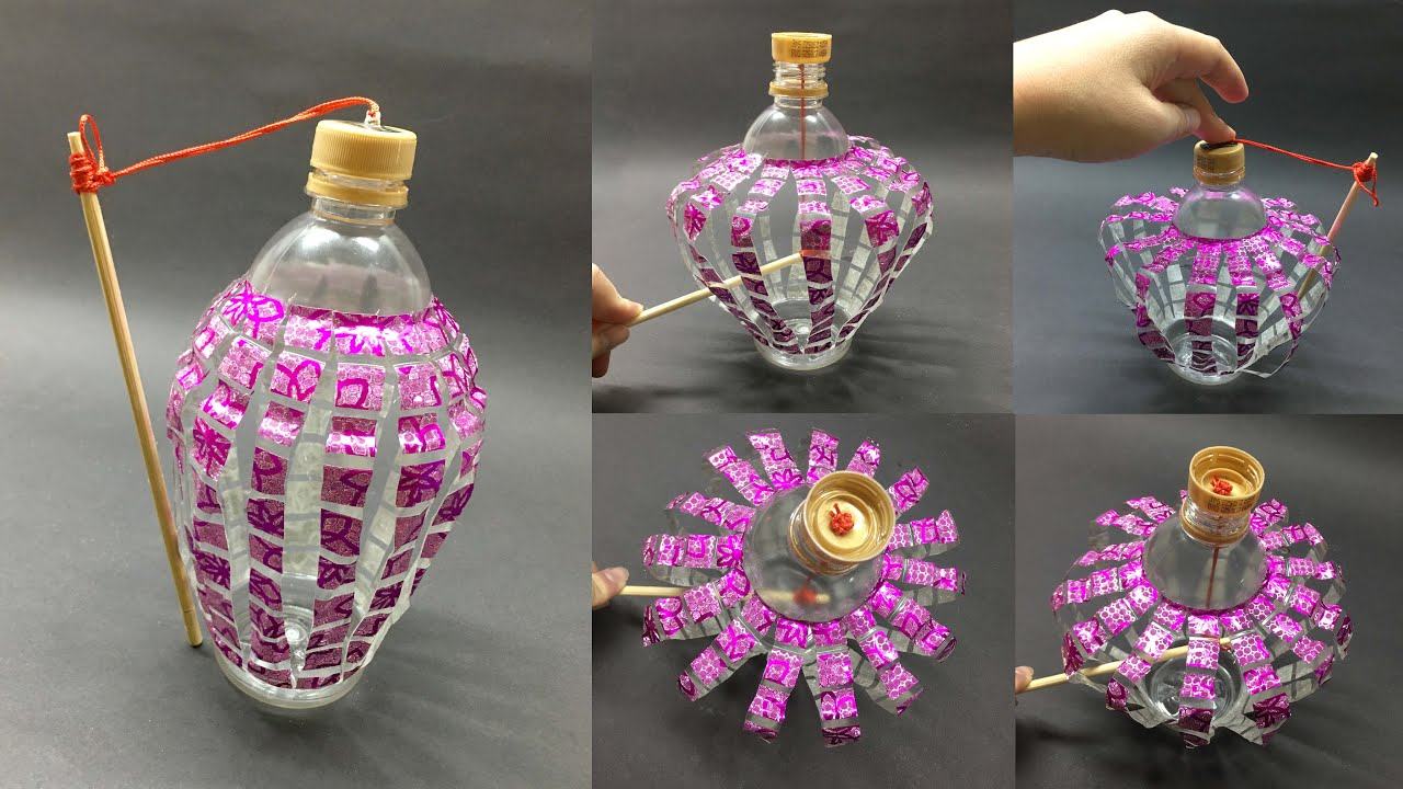 Hướng dẫn cách làm lồng đèn bằng chai nhựa đơn giản tại nhà - Học viện Anh ngữ toàn diện NYSE