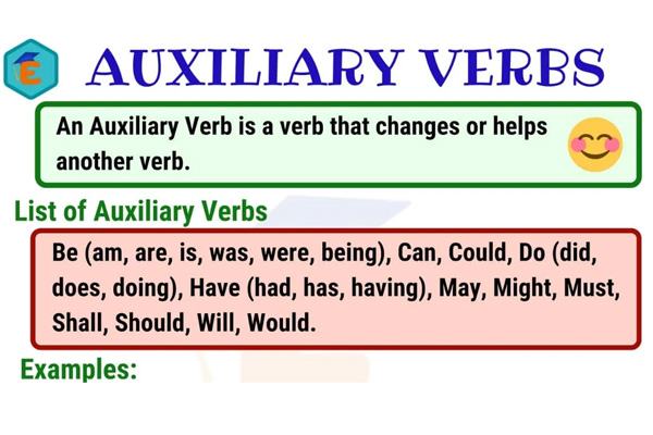 Trợ động từ (AUXILIARY VERBS) trong tiếng Anh