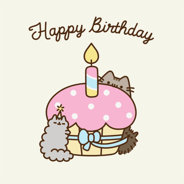 phim hoạt hình chúc mừng sinh nhật chú mèo dễ thương