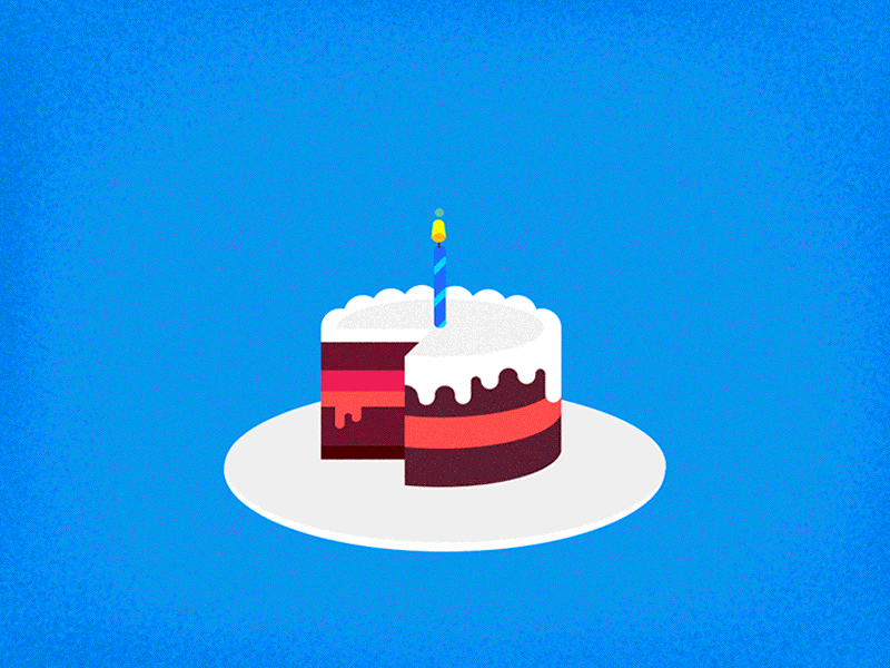 hoạt hình cắt bánh sinh nhật vui vẻ