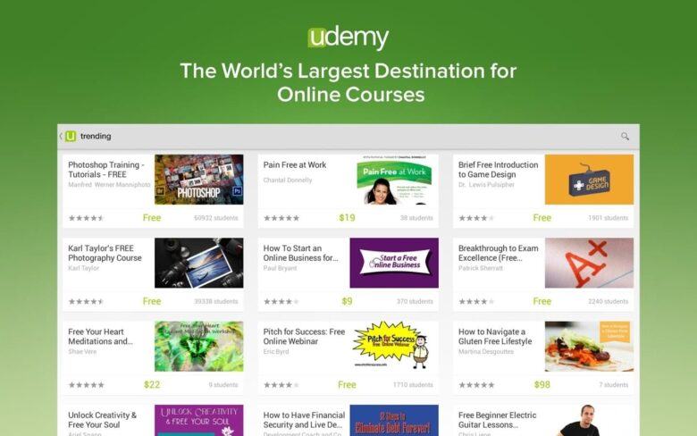 Udemy giúp bạn quản lý tiền của mình