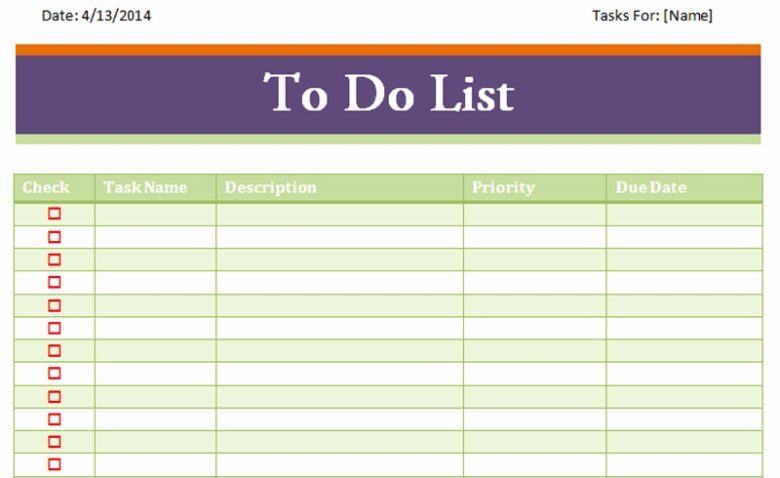 Có nhiều cách để tạo To-Do List trên Template Excel 