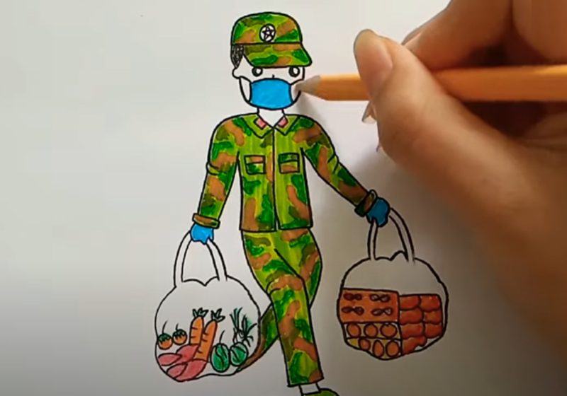 Vẽ một chiến binh để chiến đấu với bệnh dịch hạch