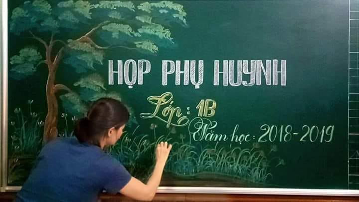 Trang trí họp phụ huynh đầu năm