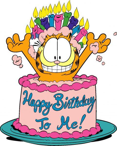 Ảnh chúc mừng sinh nhật chú mèo Garfield
