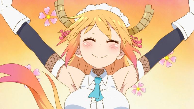 Tohru là một Waifu nổi tiếng đảm đang việc nhà