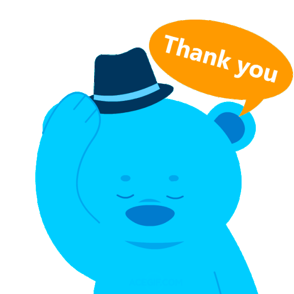 gấu xanh cảm ơn phim hoạt hình