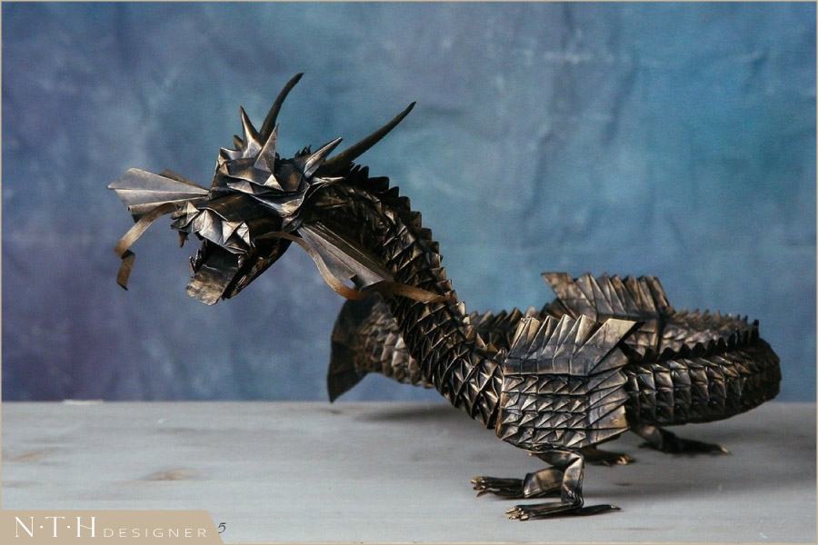 Mẫu Origami Rồng Nhật Bản - - Chinese Dragon Made by MiKiller