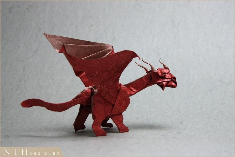 Origami Dragon - Rồng được tạo bởi Zhangyifan