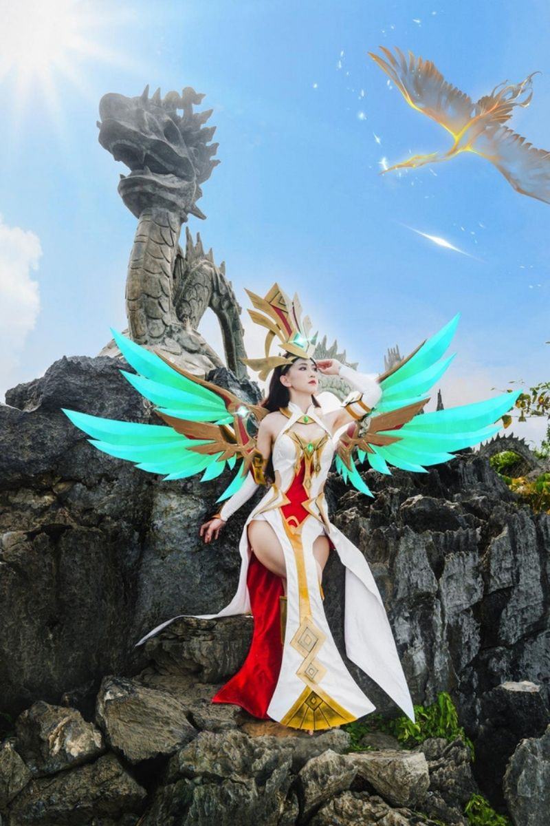 Cosplay Lạc Thần của Lệ Bông