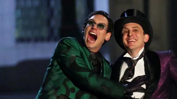 Quần áo của Riddler luôn có màu xanh lá cây (Ảnh: IMDb)