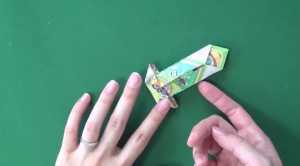 Cách gấp đồng hồ theo phong cách origami