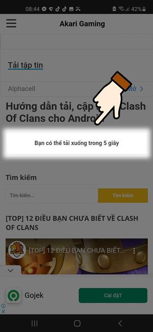 tải clash of clan mới nhất cho android 