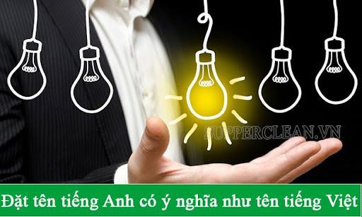 tên tiếng anh của bạn la gì