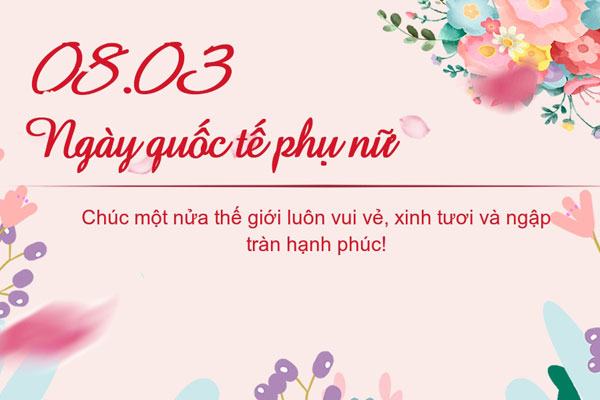 thiệp chúc mừng 8.3