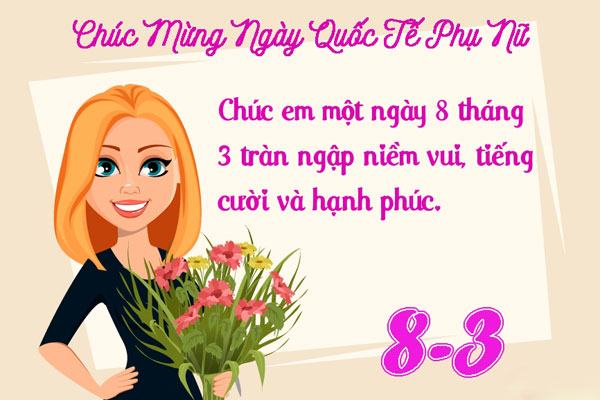 thiệp chúc mừng 8.3