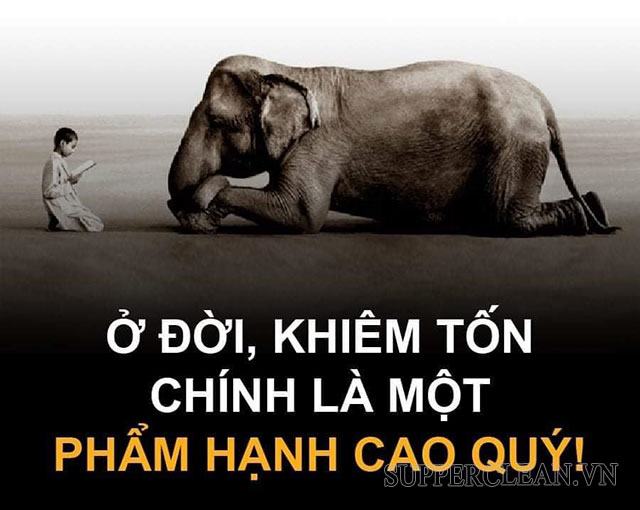 biết khiêm tốn