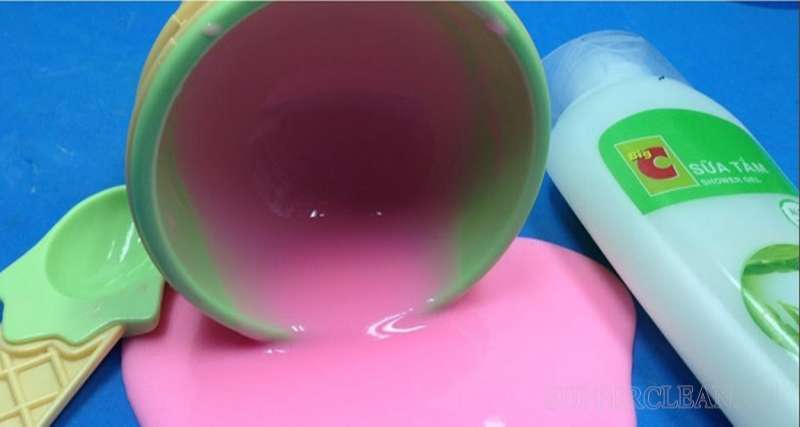 Cách làm slime bằng sữa tắm
