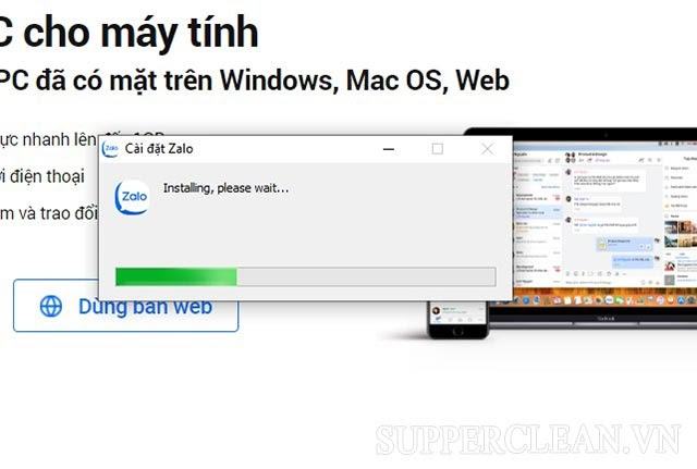 Tải Zalo về máy tính