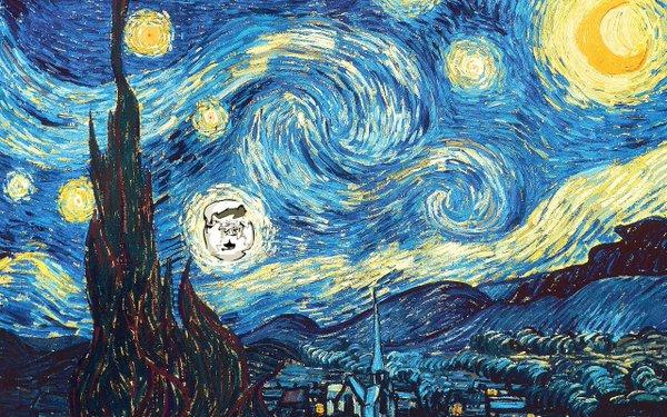 Trong phim còn có 120 bức tranh là kiệt tác của Vincent Van Gogh (Ảnh: Tix.vn)