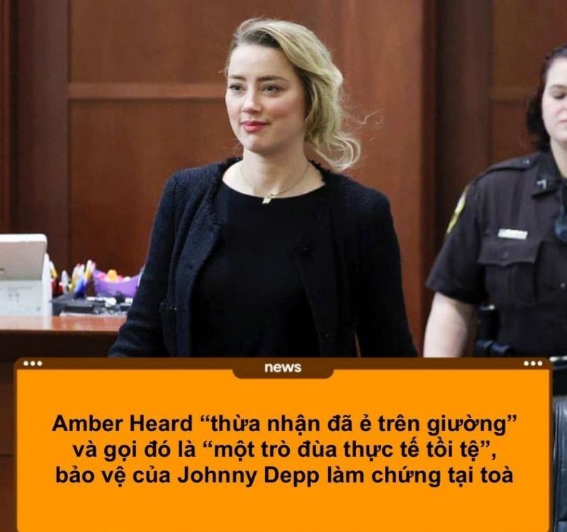 Vụ án giữa Amber Heard và Johnny Depp có tình tiết mới