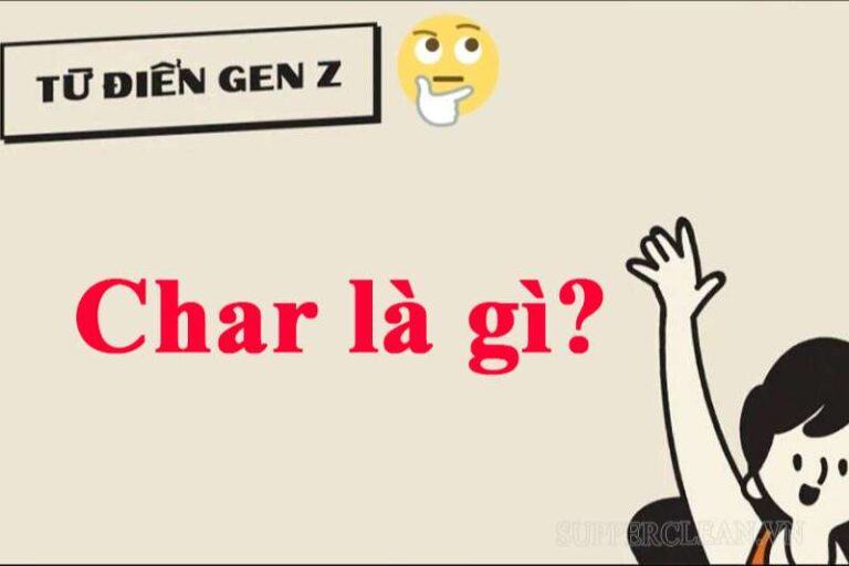 Char là gì? Bật mí các ý nghĩa ít ai biết của “char” trong Role