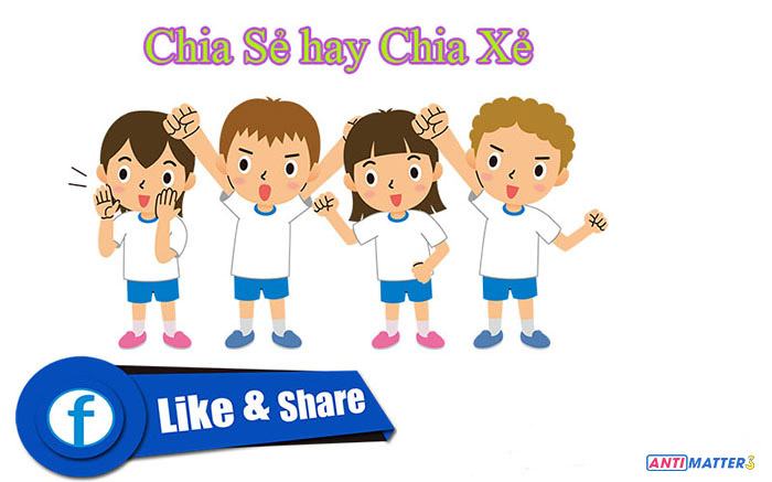 Chia sẻ hay chia sẻ là chính xác