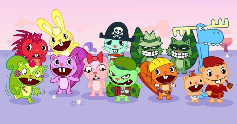 Những nhân vật dễ thương trong Happy Tree Friends (JustWatch)