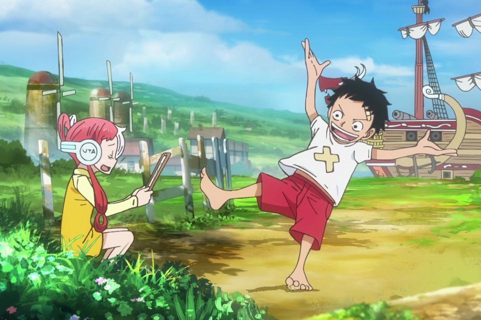 Luffy và Uta gặp nhau 12 năm trước