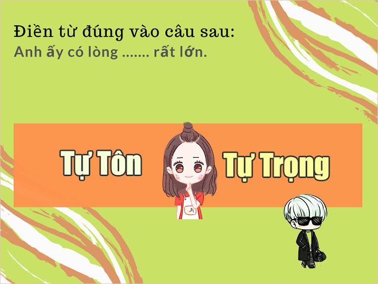 Thế nào là tự trọng và tự trọng?